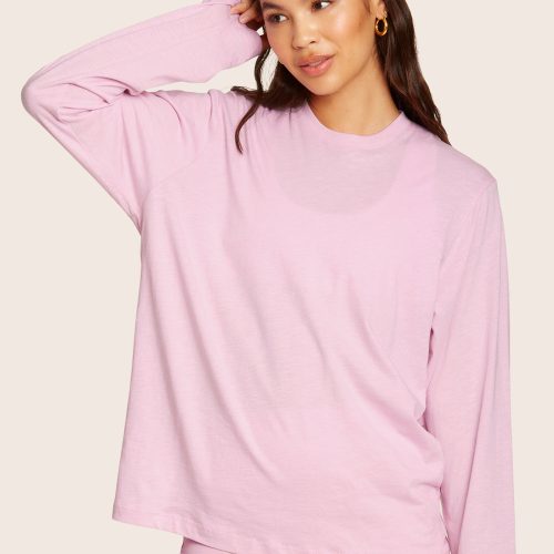 BASICS DAILYLONGSLEEVE 3 PRIMROSE 034