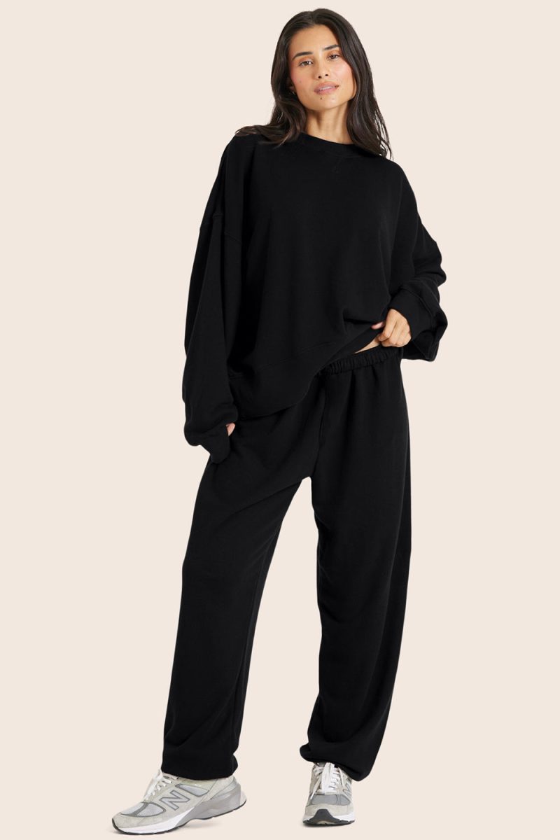 LIGHTWEIGHTSWEATS CLASSICOLDSCHOOLSWEATPANTS ONYX 2 9895