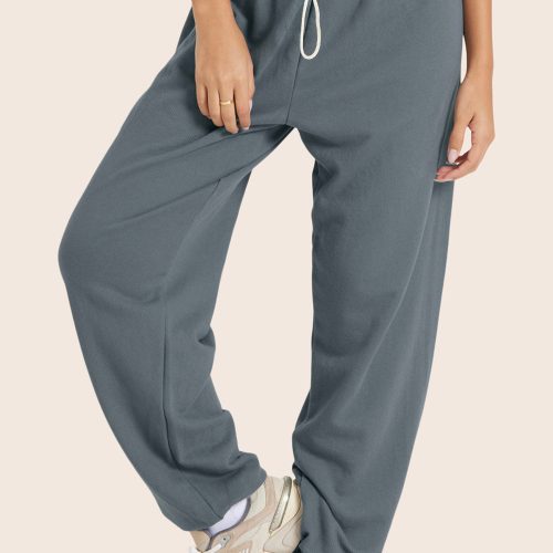 LIGHTWEIGHTSWEATS CLASSICOLDSCHOOLSWEATPANTS SLATE 1 11507