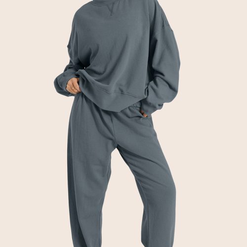 LIGHTWEIGHTSWEATS CLASSICOLDSCHOOLSWEATPANTS SLATE 2 11478