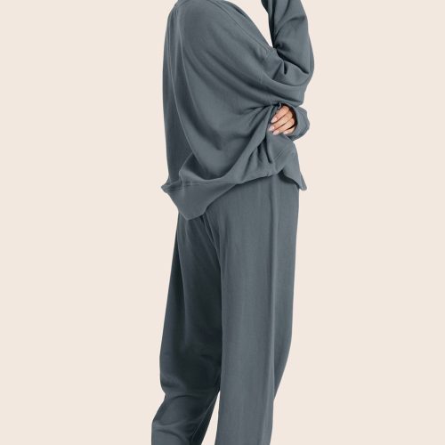 LIGHTWEIGHTSWEATS CLASSICOLDSCHOOLSWEATPANTS SLATE 3 11488