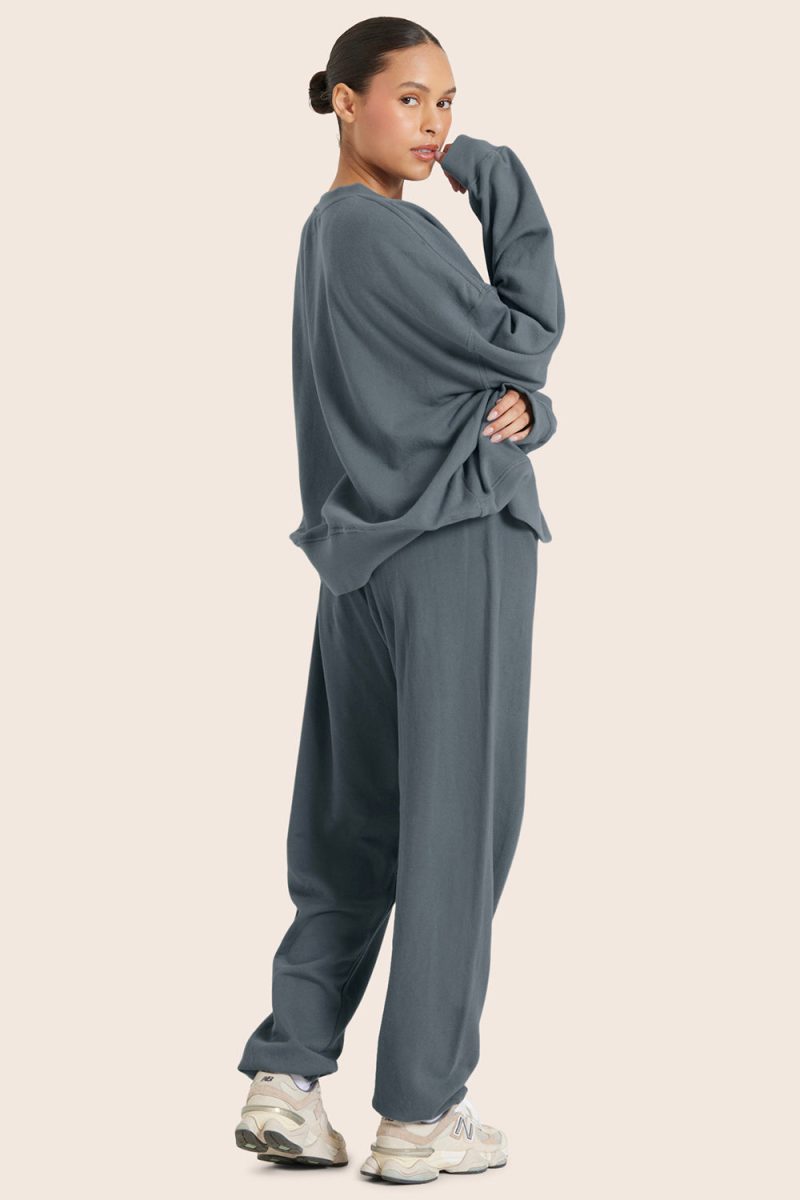 LIGHTWEIGHTSWEATS CLASSICOLDSCHOOLSWEATPANTS SLATE 3 11488