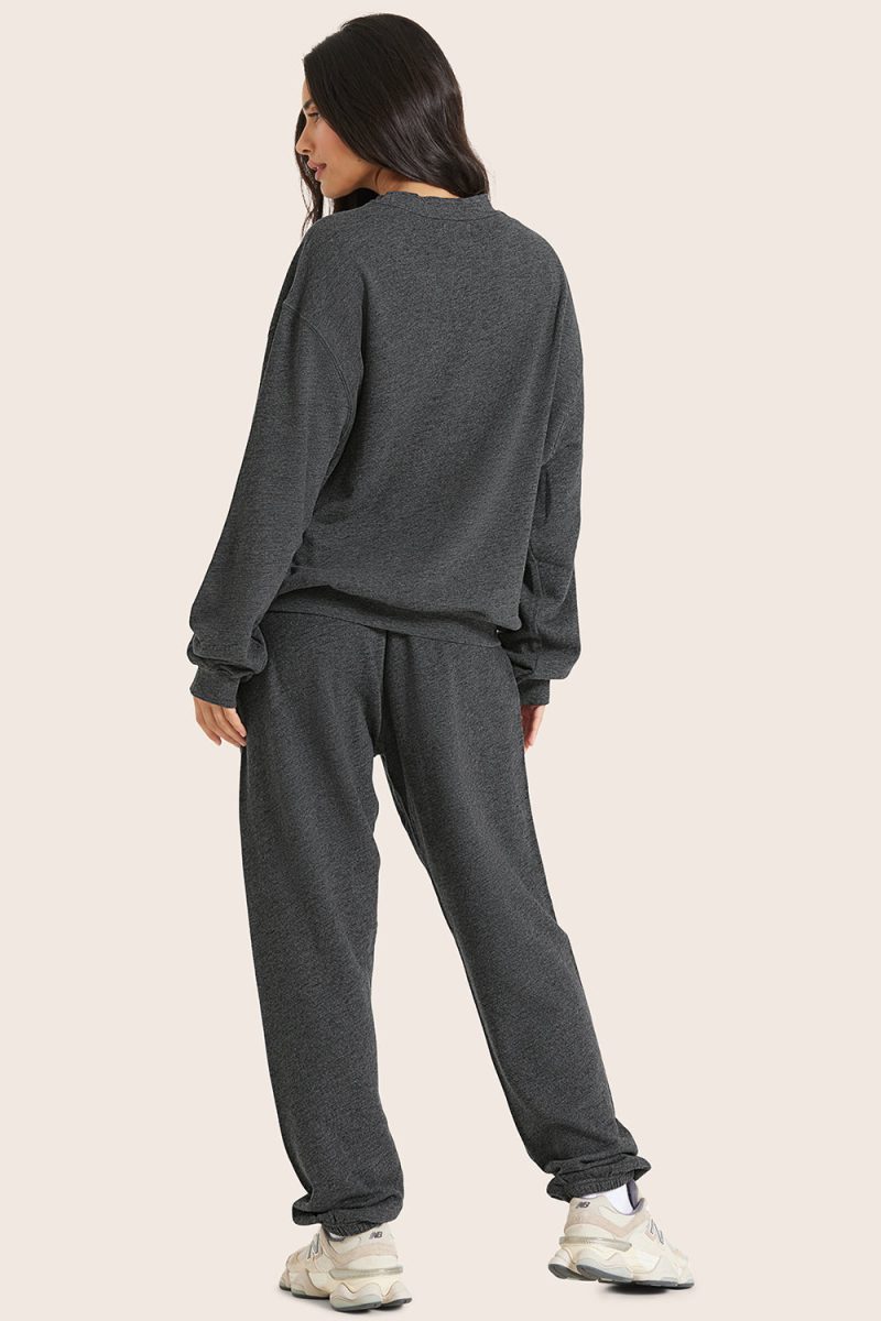 LIGHTWEIGHTSWEATS CLASSICSWEATPANTS PEPPERHEATHERGREY 3 9595