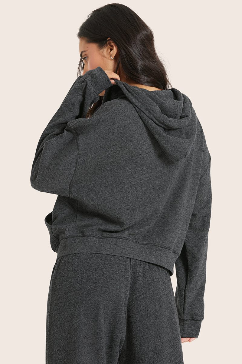 LIGHTWEIGHTSWEATS CLASSICZIPHOODIE PEPPERHEATHERGREY 2 9548