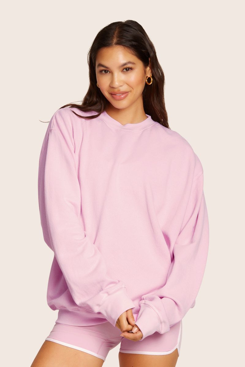 LIGHTWEIGHT CLASSICCREWNECK 1 PRIMROSE 040