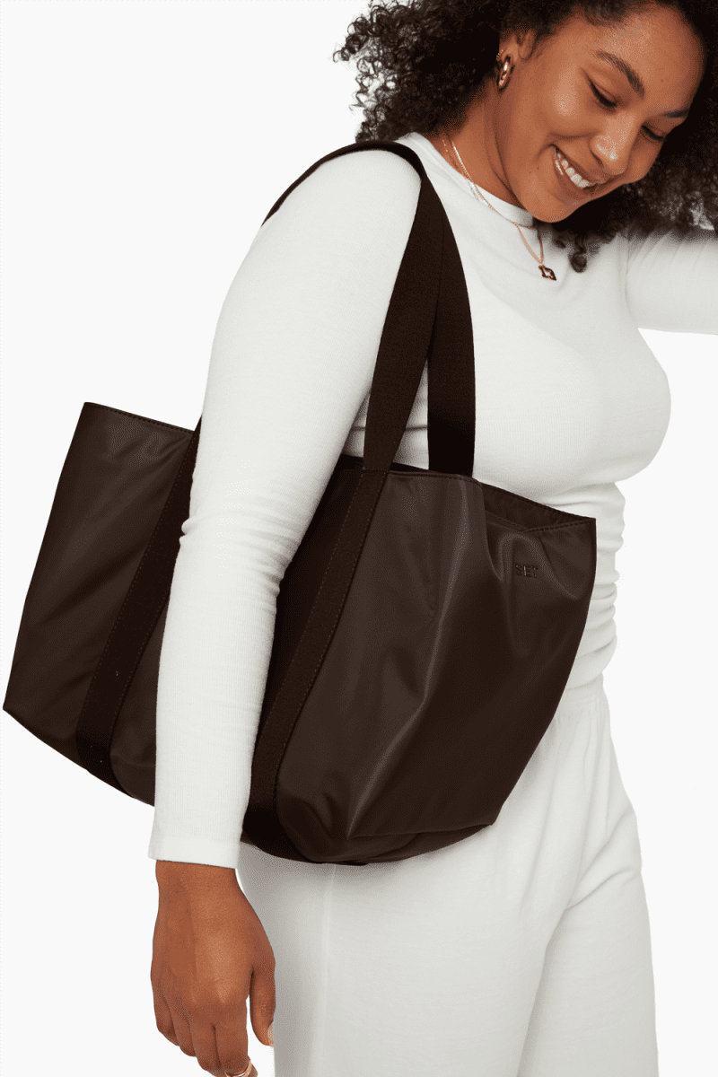 SET ACTIVE ACCESSORIES BOXY TOTE ESPRESSO 3