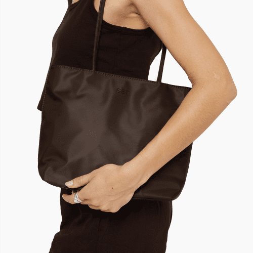 SET ACTIVE ACCESSORIES CITY TOTE ESPRESSO 2