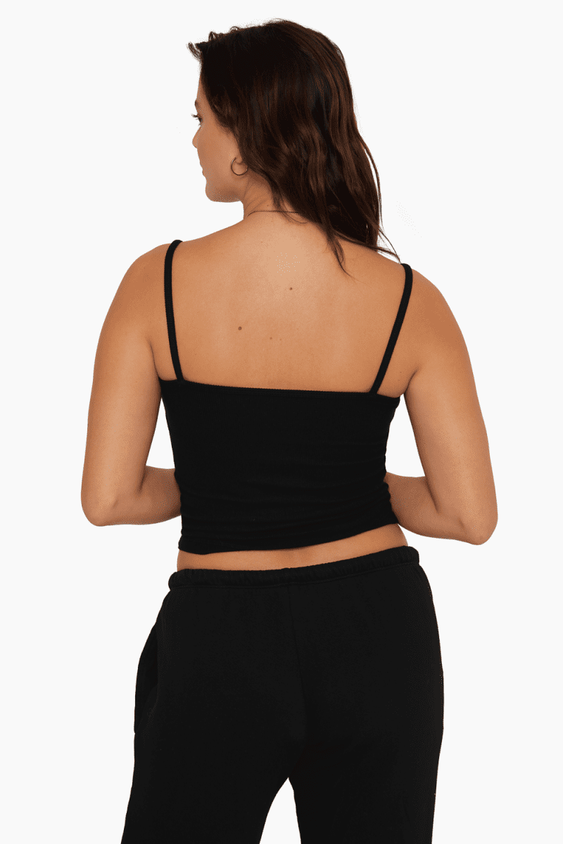 SET ACTIVE BASICS RIBBED CLASSIC CAMI ONYX 3