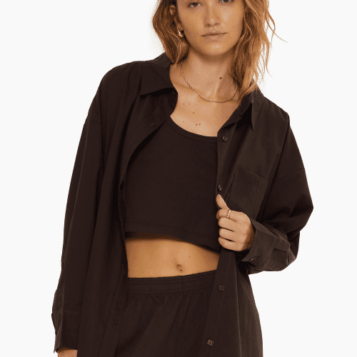 SET ACTIVE DAILY BUTTON DOWN BASICS ESPRESSO 1