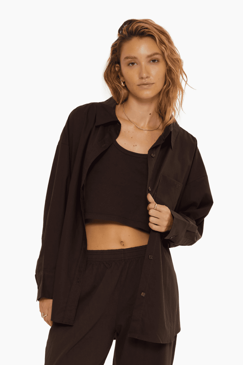 SET ACTIVE DAILY BUTTON DOWN BASICS ESPRESSO 1