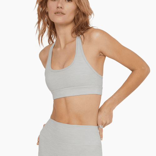 SET ACTIVE FORMCLOUD RACER BACK BRA ACTIVE HEATHER GREY 2