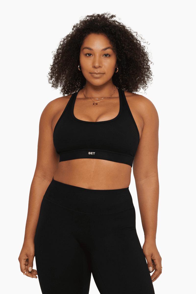 SET ACTIVE FORMCLOUD RACER BACK BRA ACTIVE ONYX 2