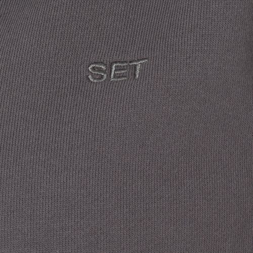 SET ACTIVE HEAVY COTTON CREWNECK SWEATS GRAPHITE 6