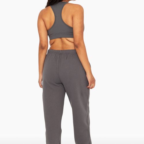 SET ACTIVE HEAVY COTTON DRAWSTRING SWEATPANTS SWEATS GRAPHITE 5