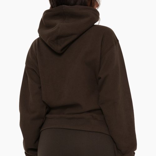 SET ACTIVE HEAVY COTTON HOODIE SWEATS ESPRESSO 5