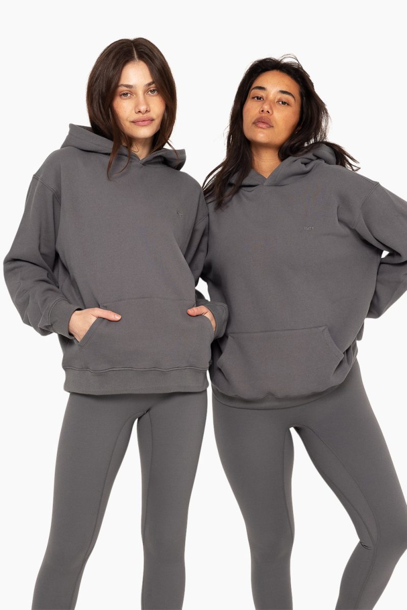 SET ACTIVE HEAVY COTTON HOODIE SWEATS GRAPHITE 3