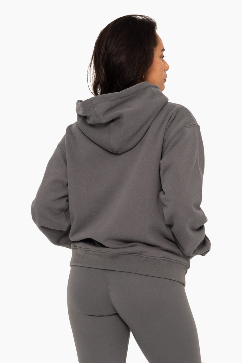 SET ACTIVE HEAVY COTTON HOODIE SWEATS GRAPHITE 5