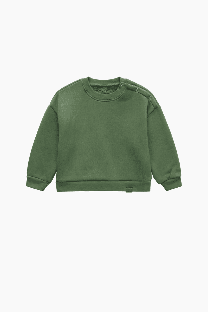 SET ACTIVE HEAVY COTTON KIDS CREWNECK SWEATS ROSEMARY 1