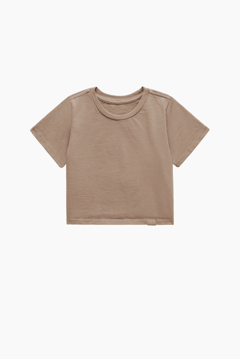 SET ACTIVE HEAVY COTTON KIDS EVERYDAY TEE BASICS MAPLE 1