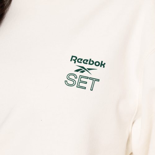 SET ACTIVE LIGHTWEIGHT SWEATS REEBOKxSET CREWNECK SWEATS BLANC 6