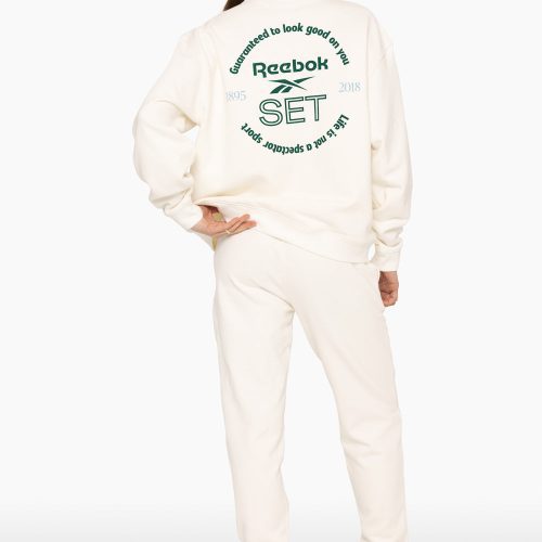 SET ACTIVE LIGHTWEIGHT SWEATS REEBOKxSET SWEATPANTS SWEATS BLANC 3