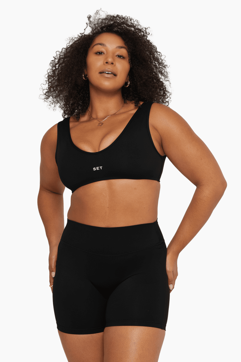 SET ACTIVE SPORTBODY DIP BRA ACTIVE ONYX 1