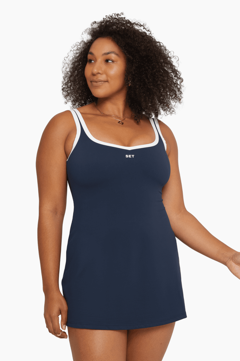 SET ACTIVE SPORTBODY SWEETHEART DRESS ACTIVE OXFORD 2