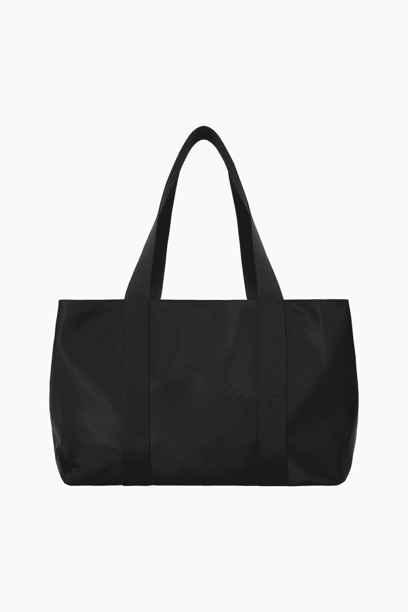 SET ACTIVE HEAVYWEIGHT NYLON BOXY TOTE ACCESSORIES ONYX 1