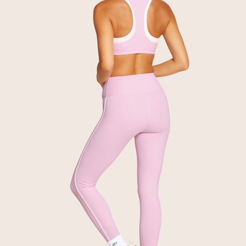 SPORTBODY STRIPELEGGING 3 PRIMROSE 086